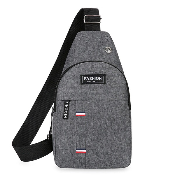 Men's Trendy Canvas Crossbody Chest Bag - প্রিমিয়াম স্টাইলিশ স্লিং ব্যাগ - Image 3