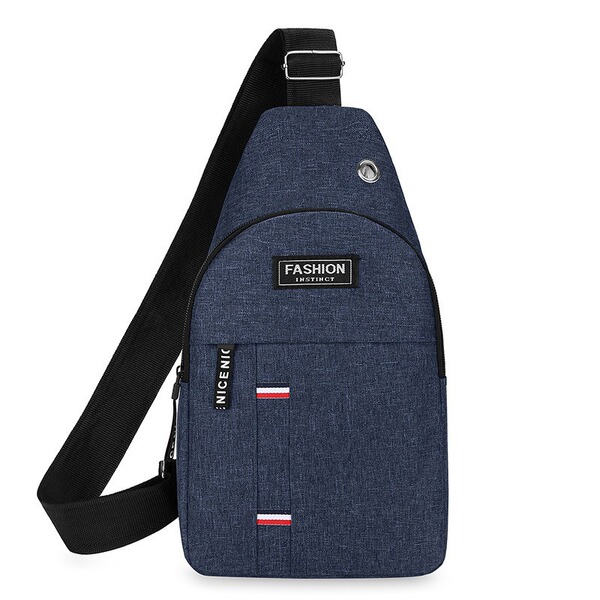 Men's Trendy Canvas Crossbody Chest Bag - প্রিমিয়াম স্টাইলিশ স্লিং ব্যাগ